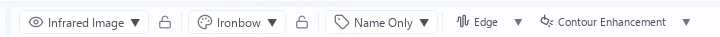 Toolbar at the top of the viewer